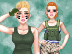 Princess military fashion
