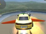 Supra crash shooting flying cars