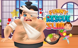 Funny rescue sumo